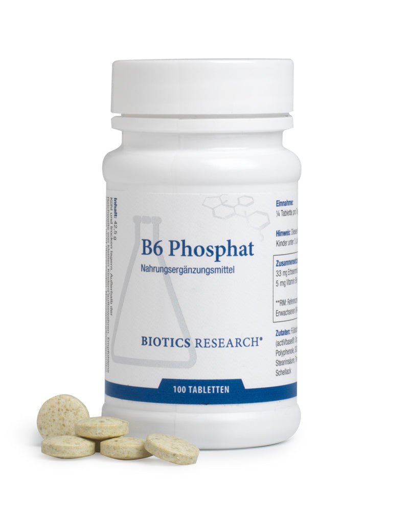 Biotics B6 - Phosphat - 100 Tabletten - BeOptimal