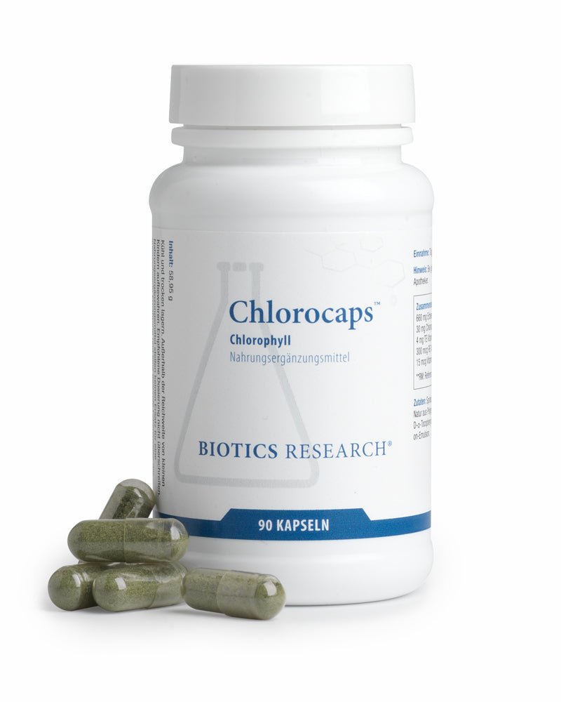 Biotics Chlorocaps - 90 Kapseln - BeOptimal