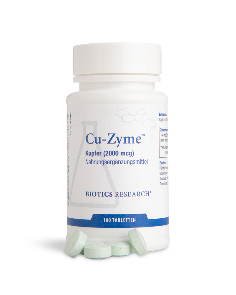 Biotics Cu-Zyme 2 mg - 100 Tabletten