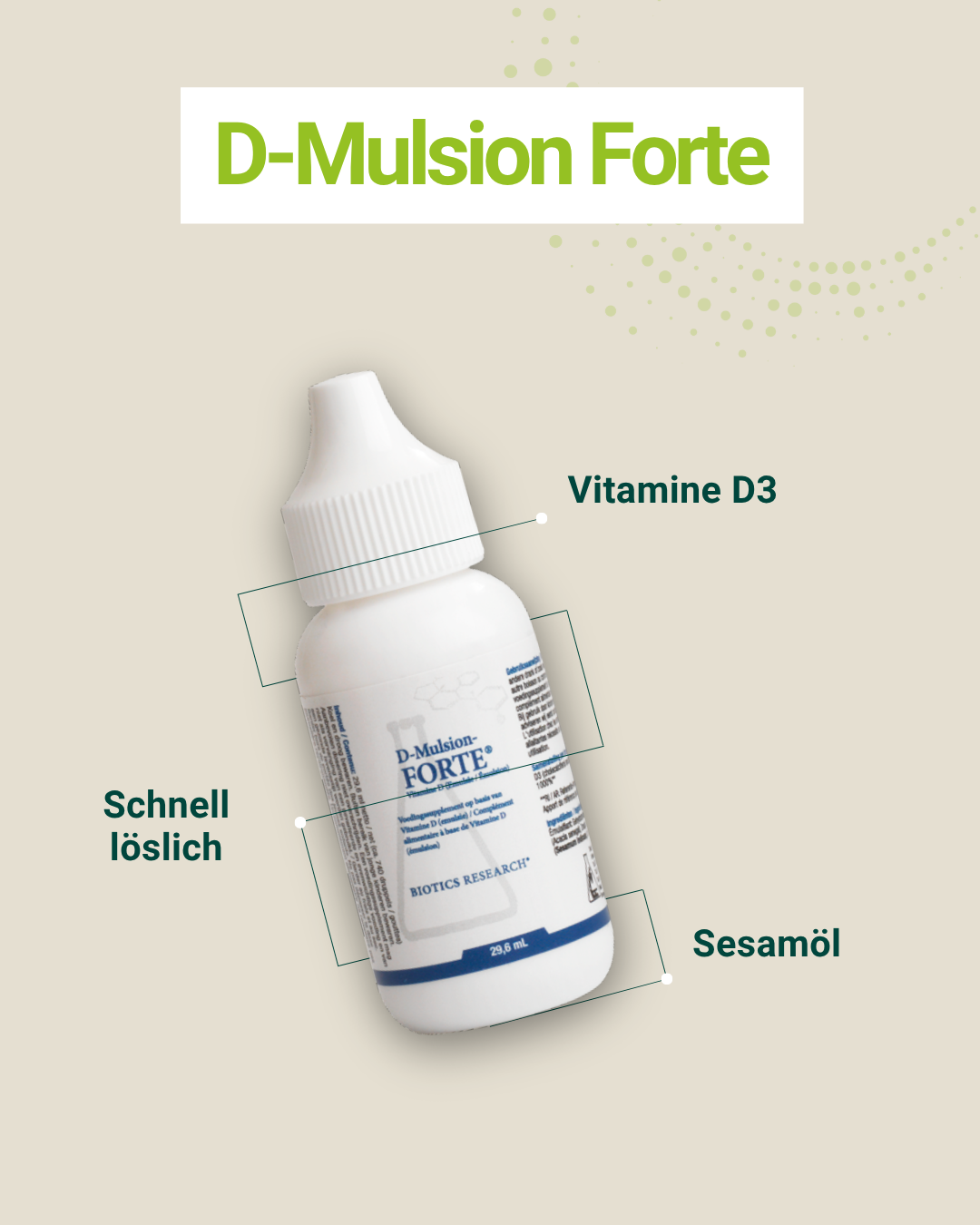 Biotics D-Mulsion Forte - Vitamin D