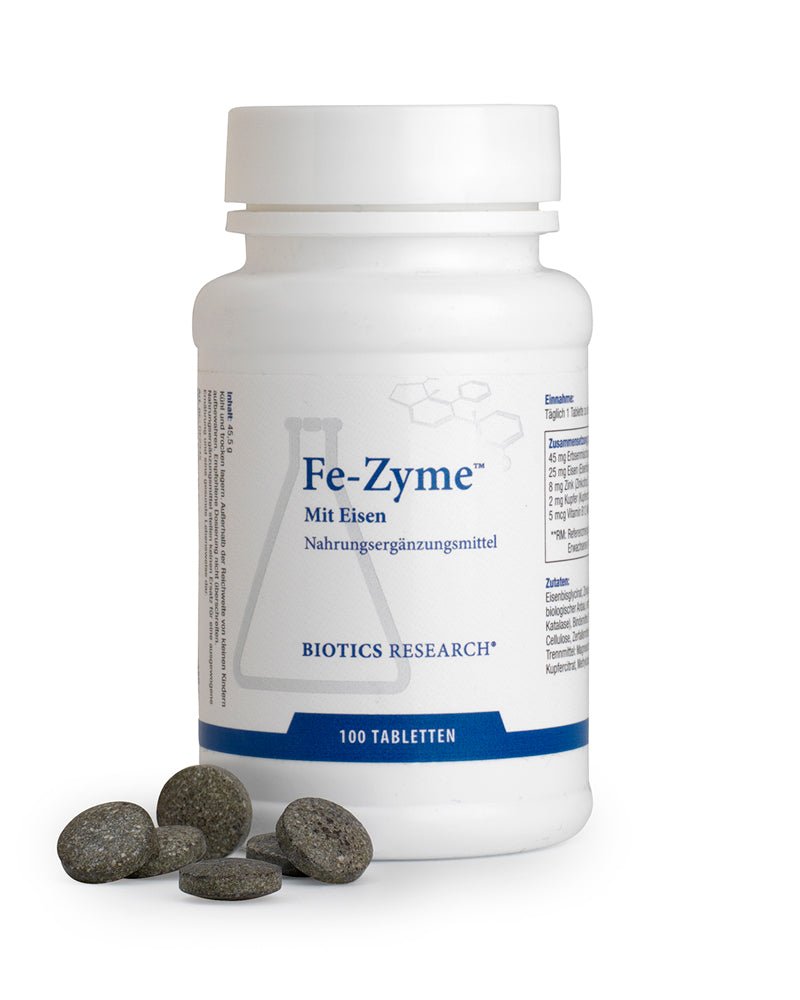 Biotics Fe - Zyme 25 mg - 100 Tabletten - BeOptimal