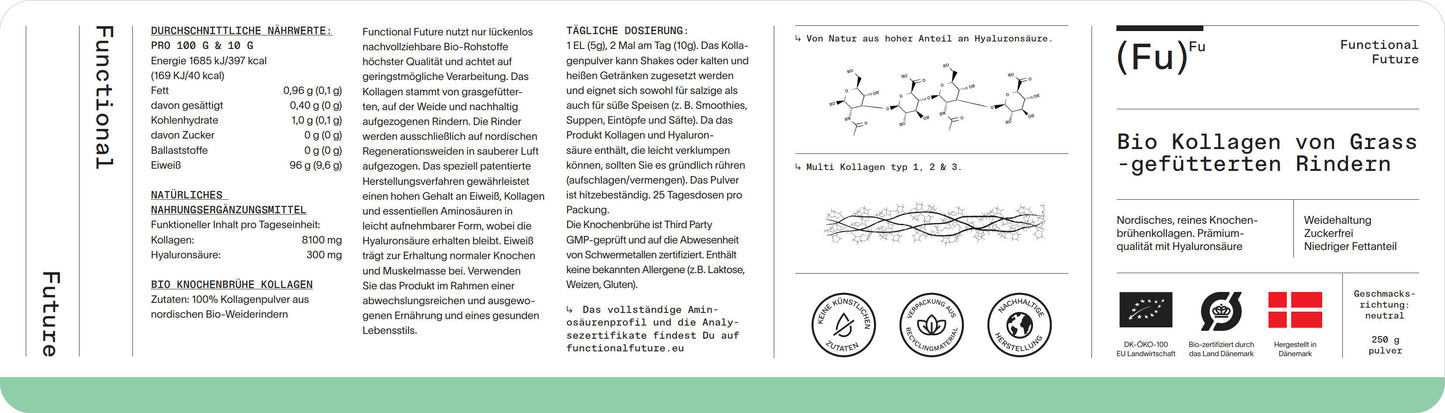 BIO-Knochenbrühe-Kollagen mit Hyaluronsäure