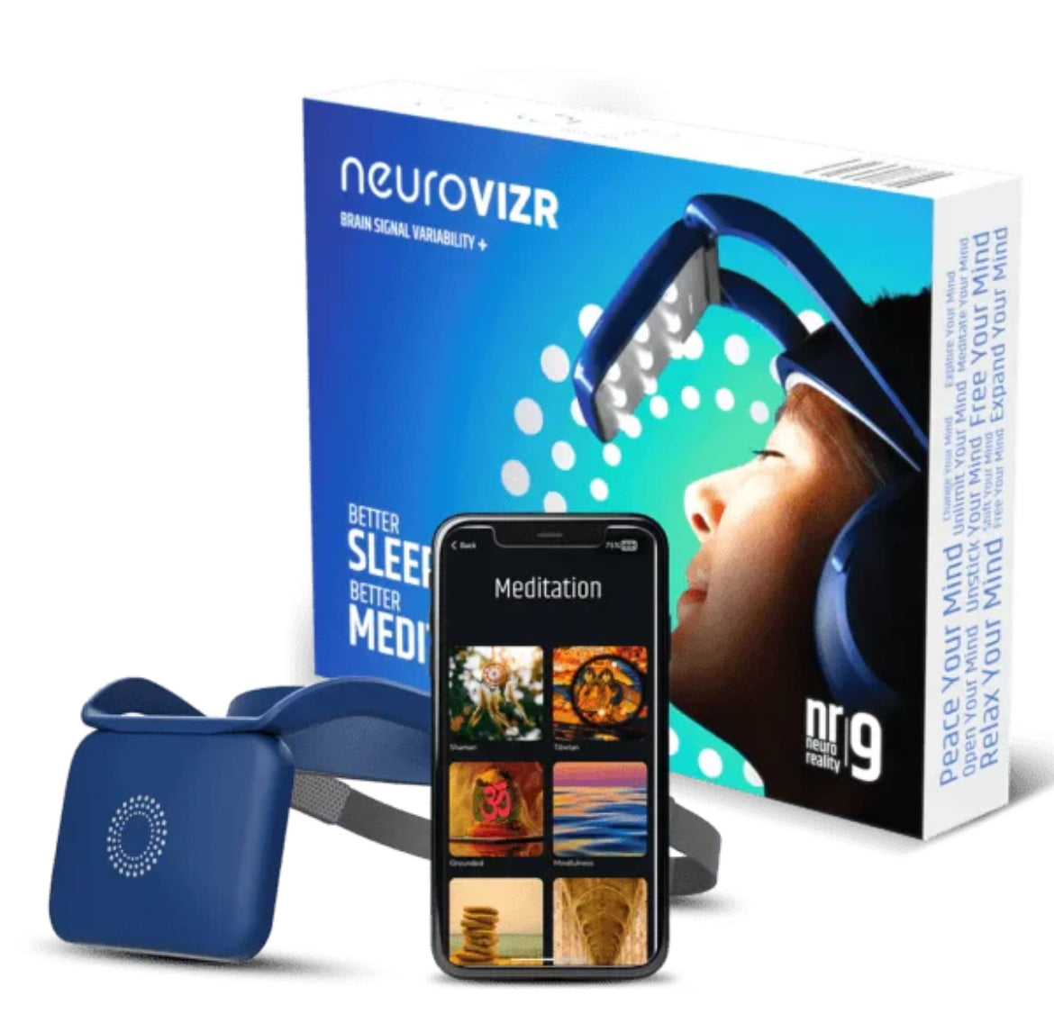 neuroVIZR – Brain Wellness & Relaxation Device