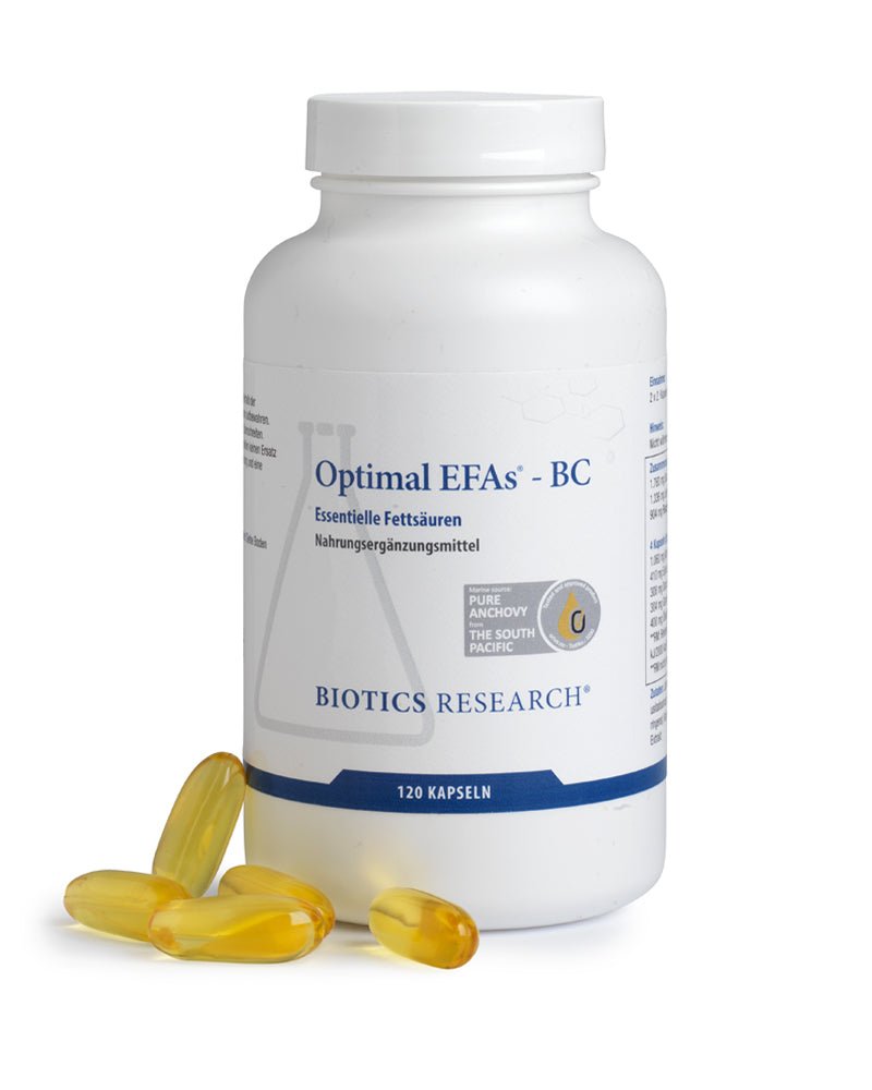 Biotics Optimal EFAs BC - 120 Softgelkapseln - BeOptimal