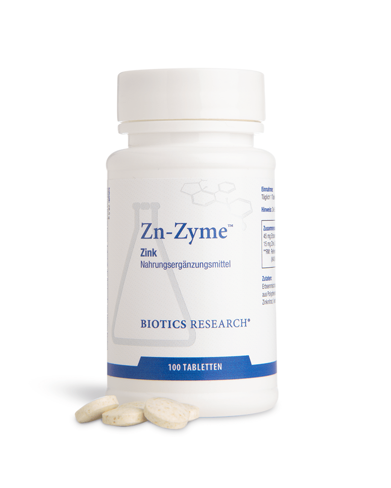 Biotics Zn - Zyme (Zink) - 100 Tabletten - BeOptimal