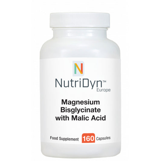 NutriDyn Magnesium Bisglycinate with Malic Acid - 160 Kapseln