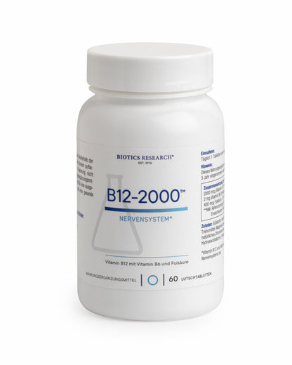 Biotics B12-2000 - 60 Lutschtabletten