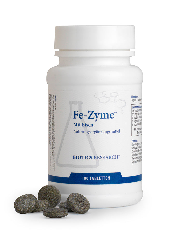 Biotics Fe-Zyme 25 mg - 100 Tabletten