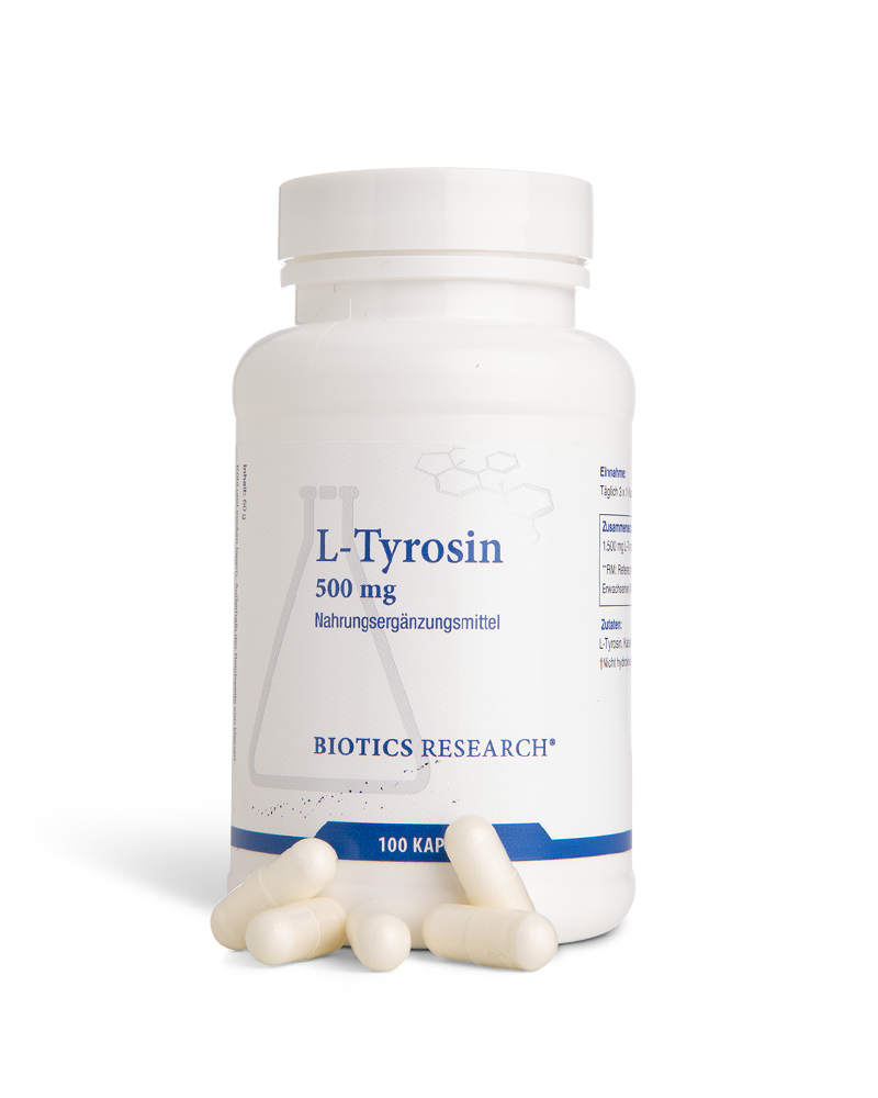 Biotics L-Tyrosin 500 mg - 100 Kapseln