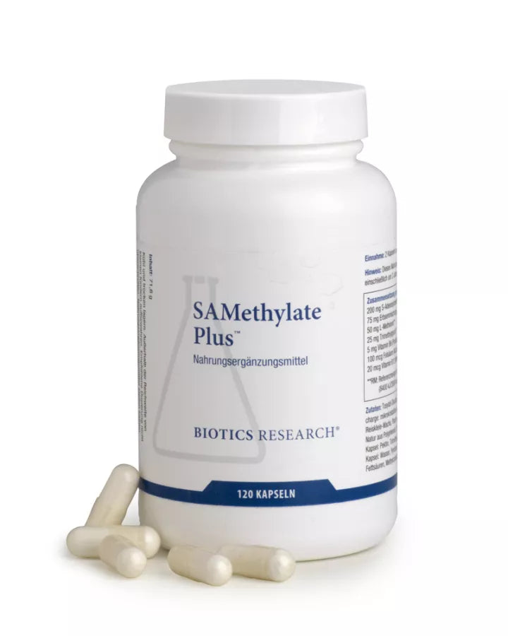 Biotics SAMethylate Plus - 120 Kapseln